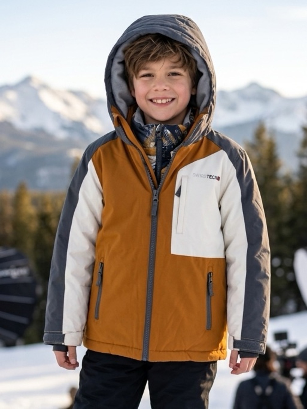 SwissTech Double Layer Jacket – Boys 4-5
(New With Tags!)